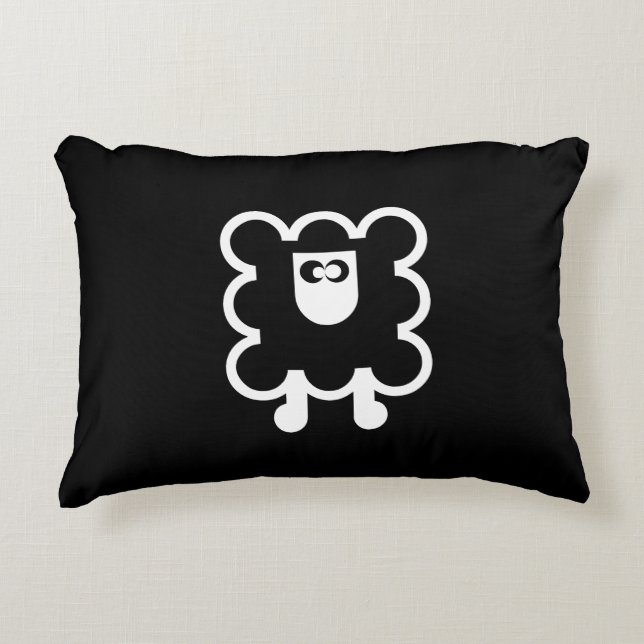 Sheep-Kissen Dekokissen (Vorderseite)