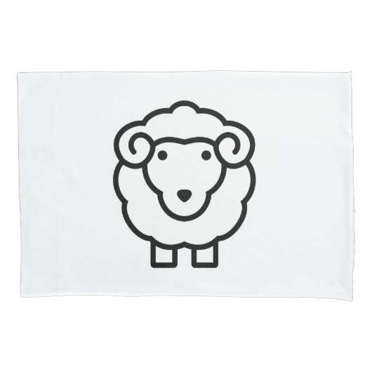 Sheep Kissenbezug (Vorderseite)