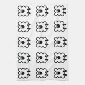 Sheep-Küchenleinen Geschirrtuch (Vertikal)