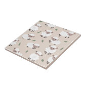 Sheep & Lamb Cute Gender Neutral Baby Nursery Fliese (Seite)