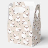 Sheep & Lamb Cute Hand Drawn Farm Animals Geschenkschachtel (Geöffnet)