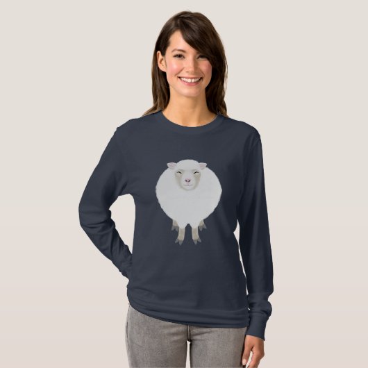 Sheep Long Sleeve Tshirt (Vorne ganz)