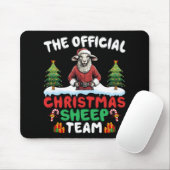 Sheep Lover Xmas Lights Christmas Tree Christmas S Mousepad (Mit Mouse)