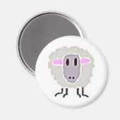 Sheep Magnet (Vorderseite/Rückseite)