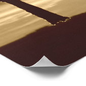 "Sheep on Horizon 3"~Border Collie Poster (Ecke)