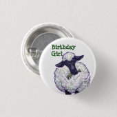 Sheep Party Center Button (Vorne & Hinten)