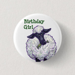 Sheep Party Center Button