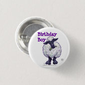 Sheep Party Center Button (Vorne & Hinten)