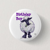 Sheep Party Center Button (Vorderseite)