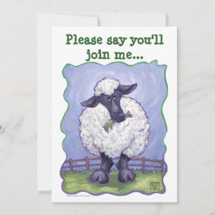 Sheep Party Center Einladung