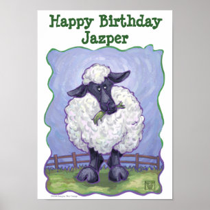 Sheep Party Center Poster