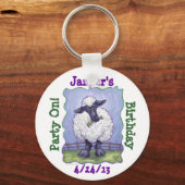 Sheep Party Center Schlüsselanhänger (Vorderseite)