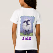 Sheep Party Center T-Shirt (Rückseite)