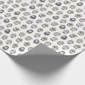 Sheep Pattern Geschenkpapier (Ecke)