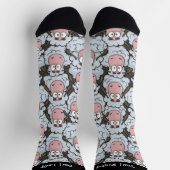 Sheep Pattern Socks Socken (Oben)