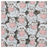 Sheep Pattern Stoff (Nahaufnahme)