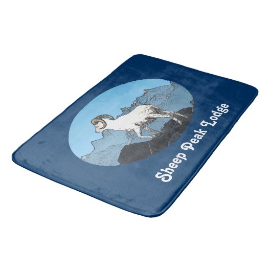 Sheep Peak Lodge Badematte (Schrägansicht)