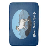 Sheep Peak Lodge Badematte (Vorderseite Vertikal)