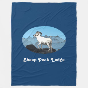 Sheep Peak Lodge Fleecedecke