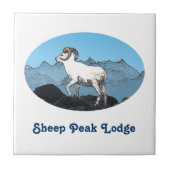 Sheep Peak Lodge Fliese (Vorderseite)