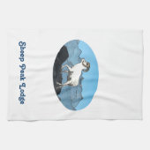 Sheep Peak Lodge Geschirrtuch (Horizontal)