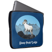 Sheep Peak Lodge Laptopschutzhülle (Vorne Rechts)