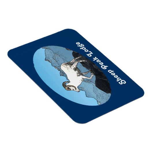 Sheep Peak Lodge Magnet (Rechte Seite)