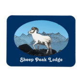 Sheep Peak Lodge Magnet (Horizontal)