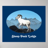 Sheep Peak Lodge Poster (Vorne)