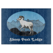 Sheep Peak Lodge Schneidebrett (Vorderseite)