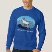 Sheep Peak Lodge Sweatshirt (Vorderseite)