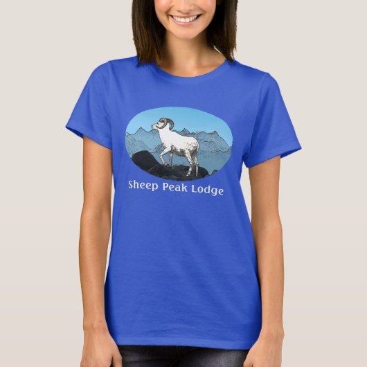 Sheep Peak Lodge T-Shirt (Vorderseite)