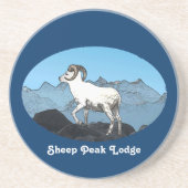 Sheep Peak Lodge Untersetzer (Vorne)