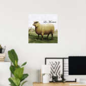 Sheep Poster (Heimbüro)