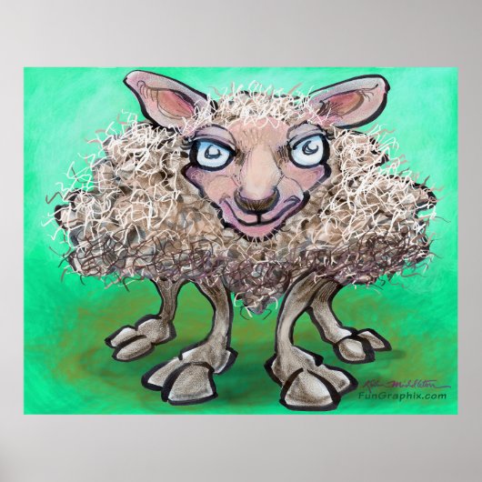 Sheep Poster (Vorne)