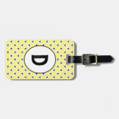 Sheep Print Fibre Crafts Gepäckanhänger (Vorderseite horizontal)