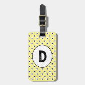 Sheep Print Fibre Crafts Gepäckanhänger (Vorderseite vertikal)