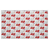 Sheep Red Hearts Kitten Fabric Stoff (Fat Quarter (45,7 x 55,9 cm))