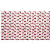 Sheep Red Hearts Kitten Fabric Stoff (Yard (91,4 cm))