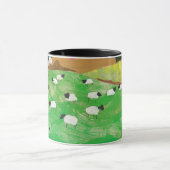 Sheep Ringer-Tasse Tasse (Zentrum)