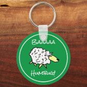 Sheep Says Baaa Humbug - Weihnachten Schlüsselanhänger (Vorderseite)