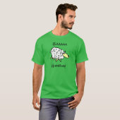 Sheep Says Baaa Humbug - Weihnachten T-Shirt (Vorne ganz)