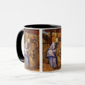 Sheep Sherzers (nach Millet) von Vincent van Gogh Tasse (Vorderseite Links)