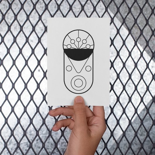 Sheep Sign Post-it Klebezettel