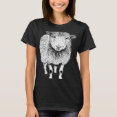 Sheep Sketch T-Shirt (Vorderseite)