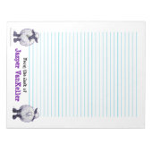 Sheep Stationery Notizblock (Vorderseite)