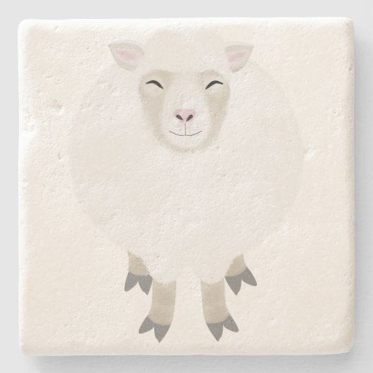 Sheep Stone Untersetzer (Vorderseite)