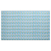 Sheep Sun Clouds Blauer Stoff (Yard (91,4 cm))