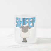 Sheep Tshirts and Gifts Mattglastasse (Mittel)