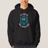 Sheep Walking In Circles In China Sheep Meme Hoodie (Vorderseite)